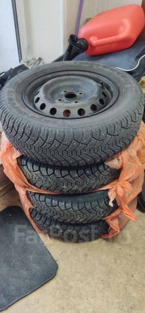Колеса 4х100 185/70/R14 на зиме Tunga шип, 14", 1 шт, 185 мм, 70 % ...