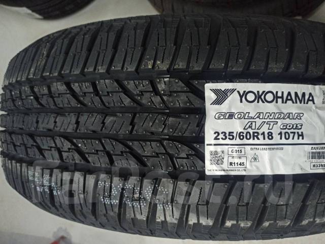 Yokohama Geolandar A/T G015, 235/60R18 107H, 18", 4 шт, в наличии, 235 ...