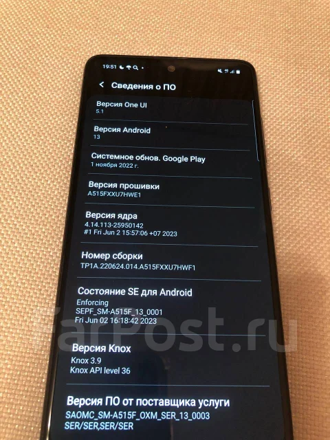 Samsung Galaxy A51. �/�, 64 ��, �����, 3G, 4G LTE, Dual-SIM, NFC ����