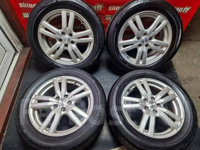 Комплект литых дисков Dunlop Dufact R16 5x100 OFF+48 6,5J из Японии, 16 ...