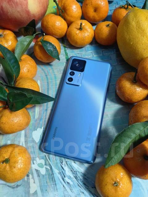 Продам телефон Xiaomi 12t 256гб, 6.67", моноблок, синий, б/у, в наличии ...