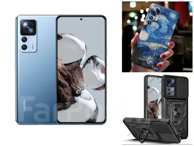 Продам телефон Xiaomi 12t 256гб, 6.67", моноблок, синий, б/у, в наличии ...