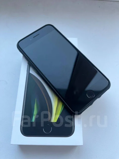 Apple iPhone SE 2020. �/�, 64 ��, ������, 4G LTE, ����������, ���������, NFC ����