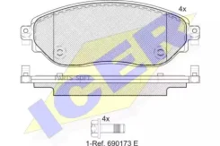 ������� ����. �������� Opel Vivano 2014- ICER 142219 142219 ����