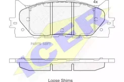 ������� ����. ���. Lexus ES 3.5 (06-) ICER 181764 181764 ����