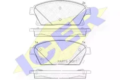 ������� ���� ����. Chevrolet Cruze ICER 181939-202 181939202 ����