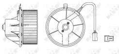 ���������� ��������� AUDI A4 1.6 95- NRF 34152 34152 ����