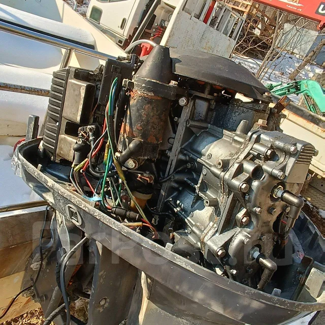 Yamaha. 140��.�., 2-�������, ����������, ���� X (635 ��), 1990 ��� ����
