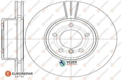 ���� ��������� ������. ����. (��� ABS) BMW 525i 2004- BMW 520i 2004- BMW 530i 2004- Eurorepar 1622811080 1622811080 ����