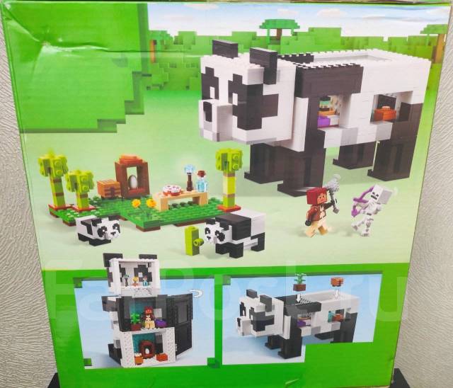 Конструктор Лего Майнкрафт (Аналог),lego minecraft. Дом Панды, новый, в ...
