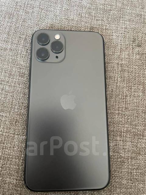 iPhone 11pro 256gb, 5.80", черный, б/у, в наличии. Цена: 26 000₽ во ...