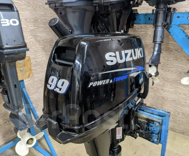 2х-тактный лодочный мотор Suzuki DT9.9AS, 9,90 л.с. S (381 мм), 2023 ...