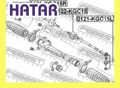 ���������� ������� ���� ��� Febest 0121KGC15L 0121KGC15L ����