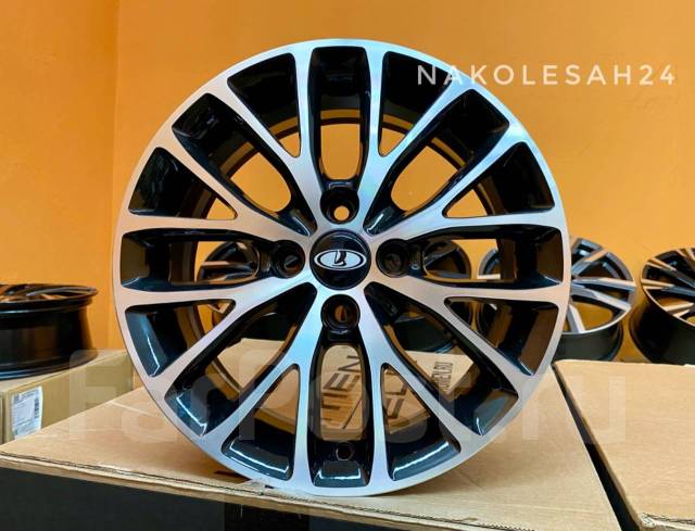 Комплект литых дисков R15 LADA Xray(Лада X-рей/ВАЗ/VAZ), Khomen Wheels ...