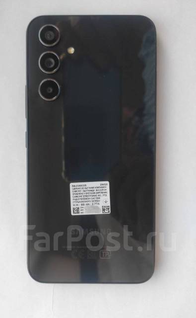 Samsung galaxy A54, 5G, 8/256gb, новый, РСТ, 6.40", моноблок, черный, в ...