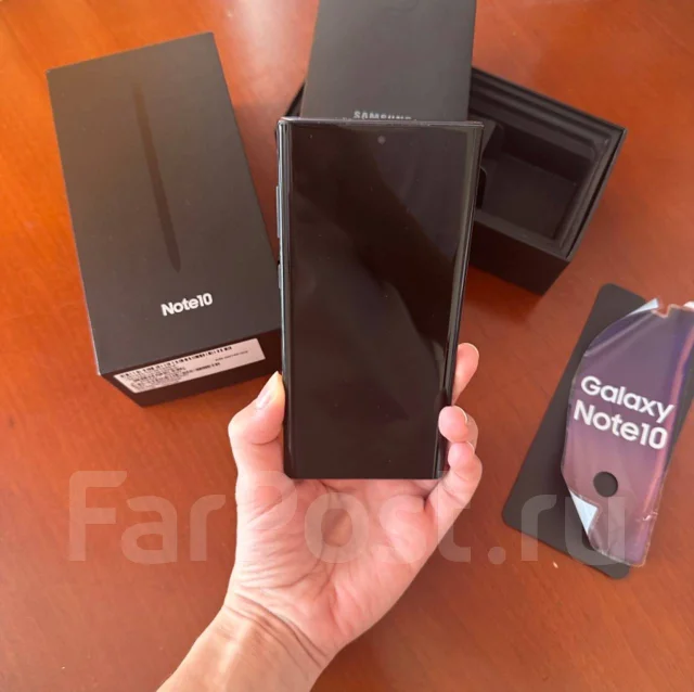 Samsung Galaxy Note 10. �/�, 256 ��, �����, ����������, 4G LTE, 5G, Dual-SIM, NFC ����