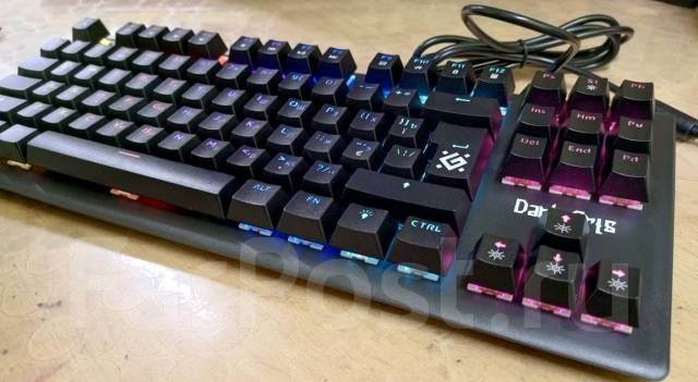 Клавиатура механическая проводная Defender Dark Arts GK-375, новый, в ...