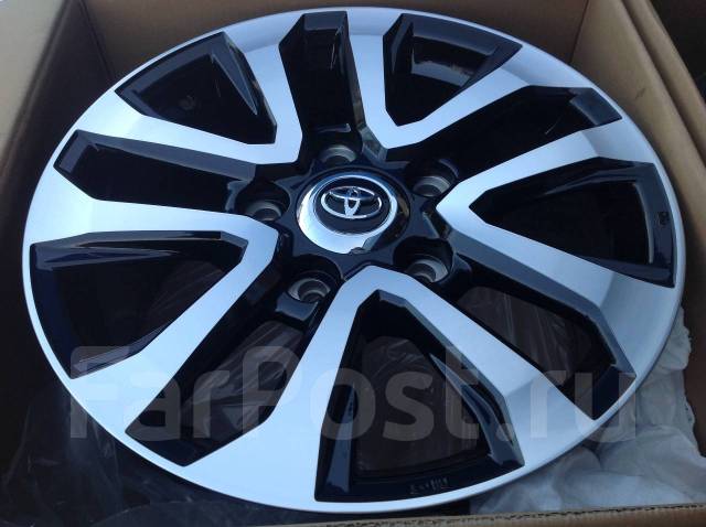 Новые диски R18 5x150 Toyota, 18", 1 шт, 110,1 мм. 4 шт, новый, в ...