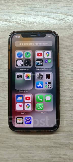 Продам айфон 10, Apple iPhone X, 64 гб, 5.80", черный, б/у, в наличии ...
