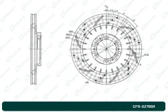 ���� ��������� ��������������� ������������� G-brake GFR-02796R ������ G-Brake GFR-02796R GFR02796R ����