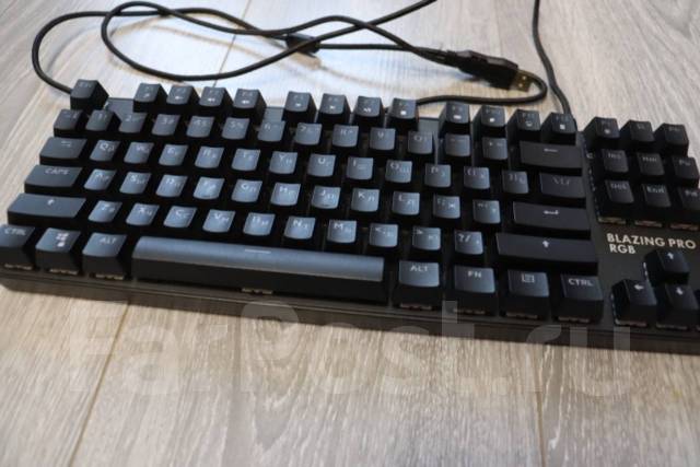 Механическая клавиатура Zet Gaming Blazing pro rgb, б/у, в наличии ...