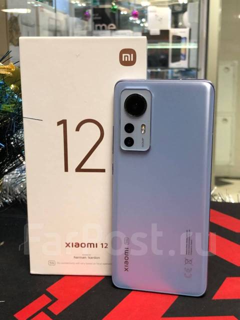 Смартфон Xiaomi 12 256 ГБ Blue. Trade-in. IStyle, 6.28", моноблок ...