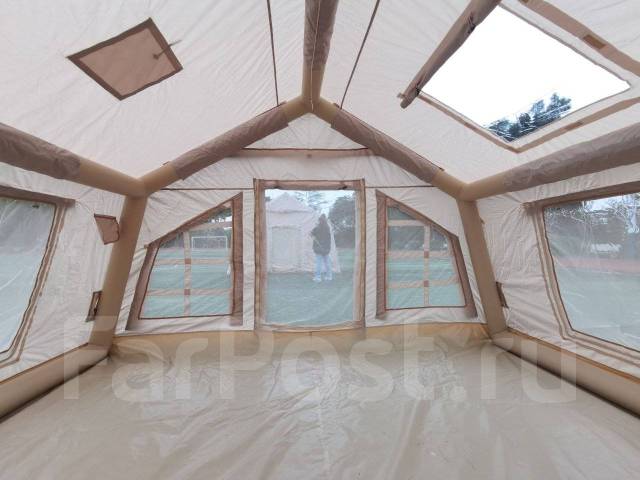 Палатка надувная 4 сезона 3,6*2,5*2,2 с дымоходом, новый, в наличии ...