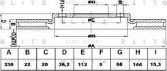 ���� ��������� ������ ������������� Blitz BS0464 BS0464 ����