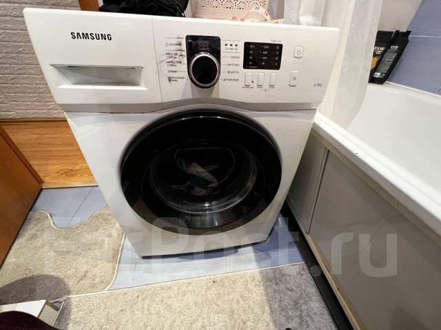 Продам стиральную машину Samsung WF60F1R2F2W, вертикальная загрузка, 6 ...
