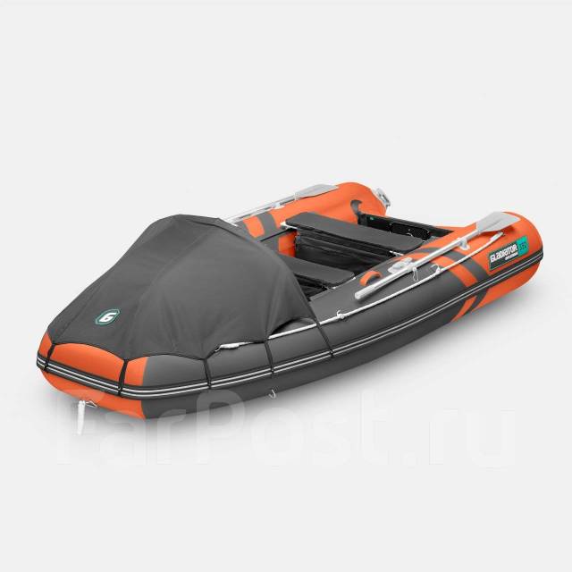 Надувная лодка Gladiator E 350 (PRO) с НДНД (AIR) NEW, подвесной ...