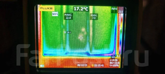 Тепловизионное обследование, услуги тепловизора во Владивостоке