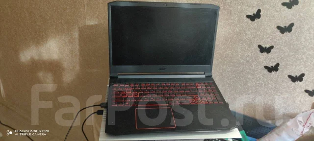 Acer Nitro 5 AN515-55. 15.6", 144����, ��� 8 ��, ���� 500���, WiFi: 1, Bluetooth: 1, ����������� �� 6��. ����