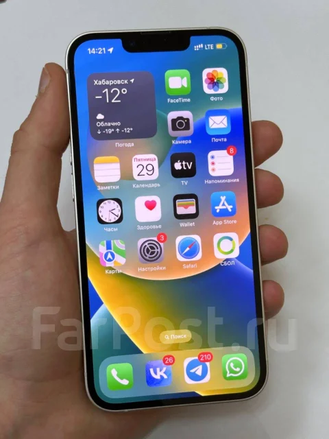 Apple iPhone 14. �/�, 128 ��, �����, 3G, 4G LTE, Dual-SIM, ����������, NFC ����