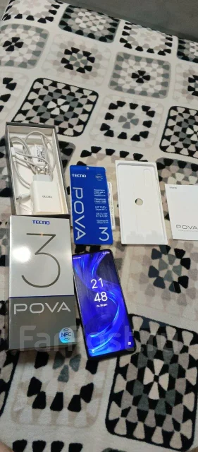 Tecno Pova 3. �/�, 128 ��, 3G, 4G LTE, ����������, NFC ����