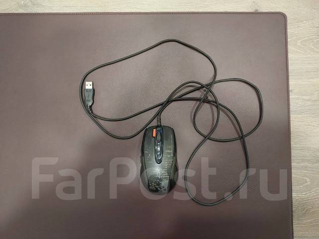 Игровая мышь проводная A4Tech V-Track F5, черная, б/у, в наличии. Цена ...