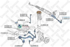 ���������� �/� BMW E87/E90 ���. Stellox 5100292SX 5100292SX ����