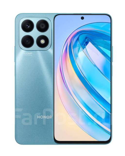 Смартфон Honor X8A 6/128gb голубой, 6.70", моноблок, синий, 3G, 4G LTE ...