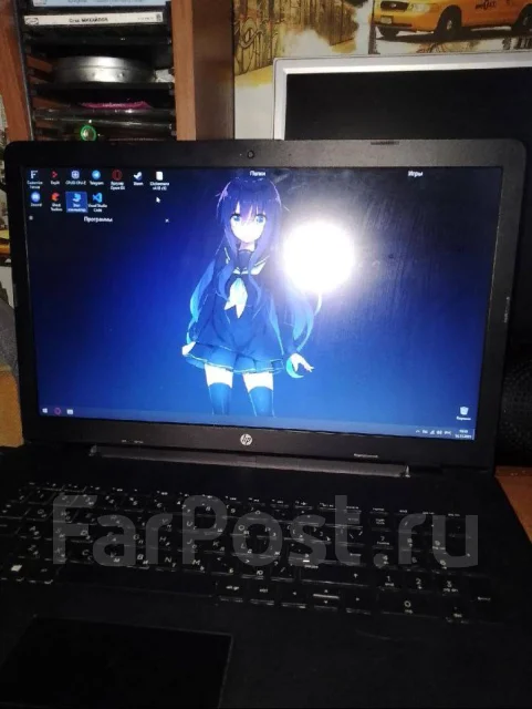HP 17-ak049ur. 17.3", 3����, ��� 6 ��, ���� 500���, WiFi: 1, Bluetooth: 1, ����������� �� 1��. ����