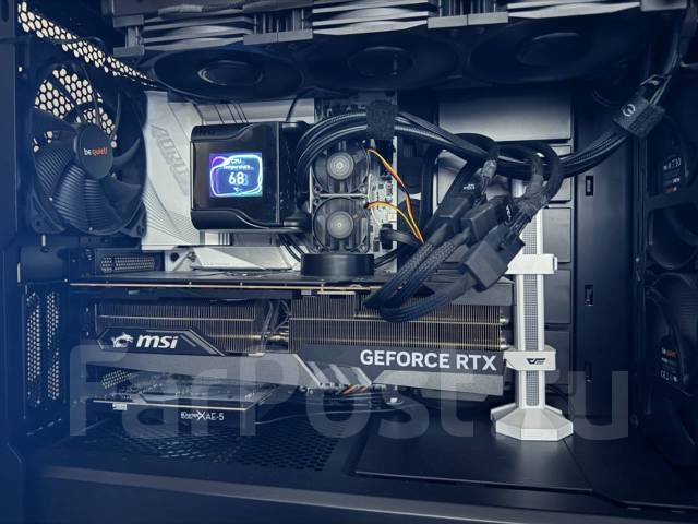 Intel 13900K + Материнская плата MSI MPG Z690 + Kingston 6000 DDR5, б/у ...