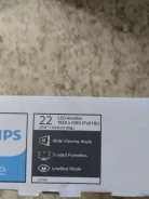 Philips. 21.5", ���������� �� (LCD, LED, QLED) ����