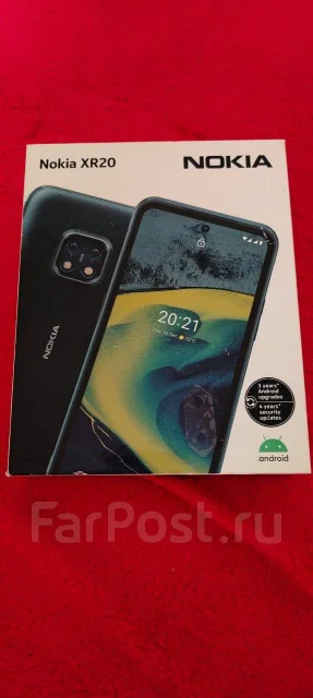 Nokia XR20. �/�, 128 ��, ������, 3G, 4G LTE, 5G, ����������, NFC ����