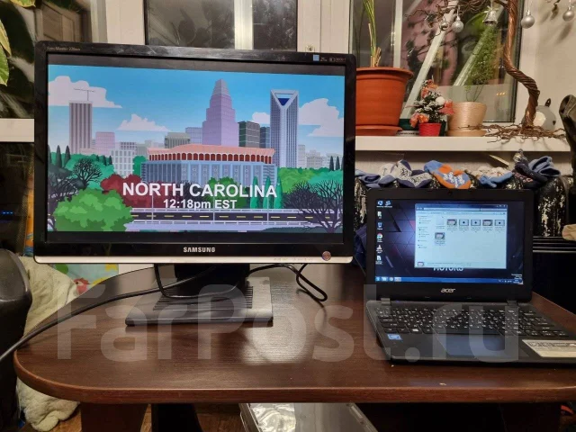 Samsung. 22", ���������� �� (LCD, LED, QLED) ����