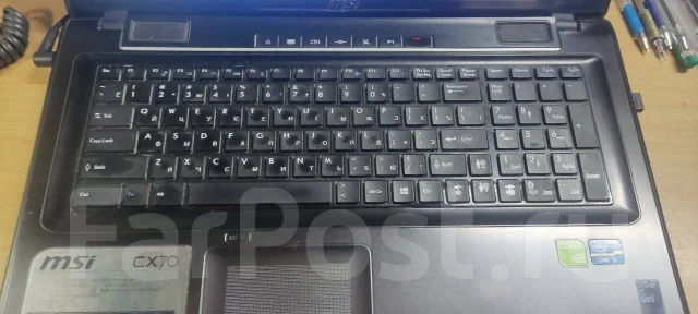 MSI CX70. 17.1", 2,6����, ��� 8 ��, ���� 250���, WiFi: 1, Bluetooth: 1, ����������� �� 1��. ����