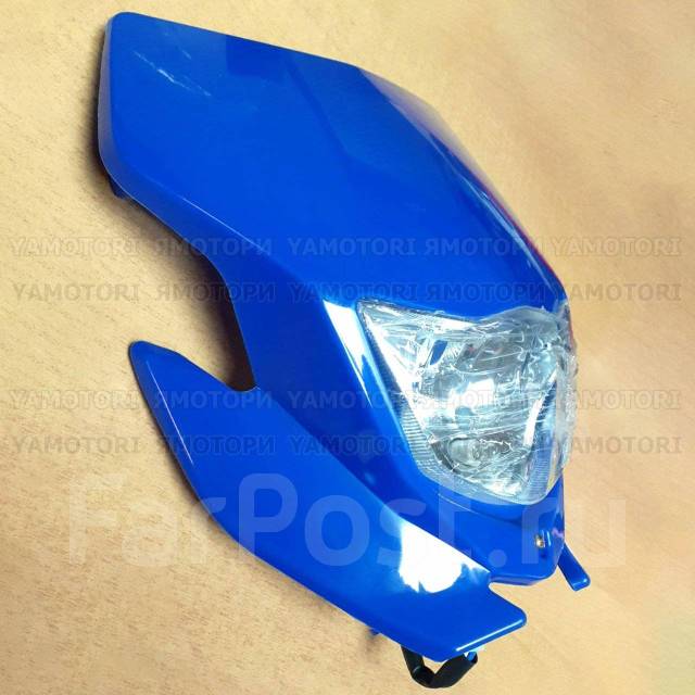 Мото фара универсальная на мотоцикл стрит морда мотофара, новый, в ...