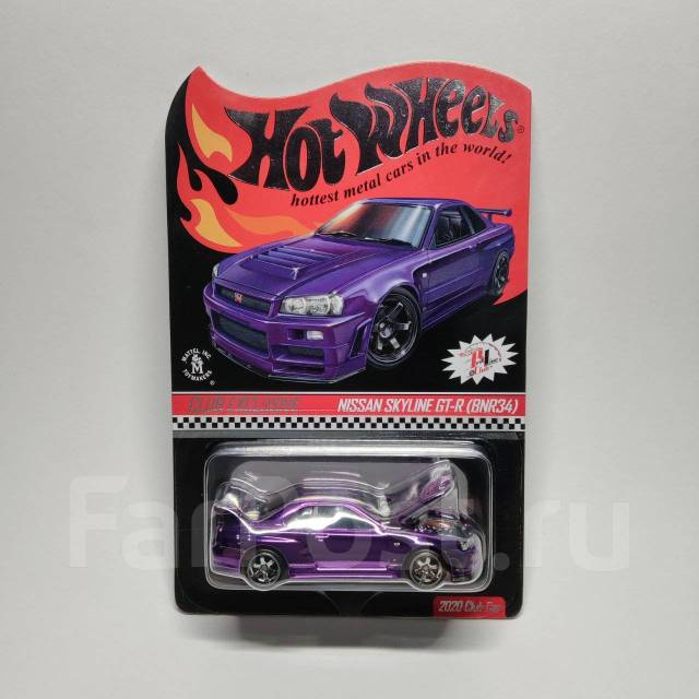 Nissan skyline bnr34 hot wheels online