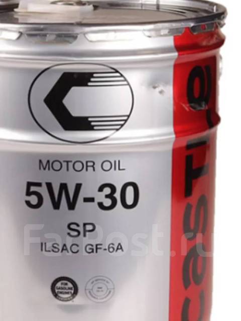 Моторное масло Toyota Castle 5W-30 SP GF-6A 20л 08880-13703 ...
