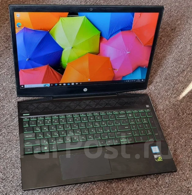 HP Pavilion Gaming 15. 15.6", 2,3����, ��� 8 ��, ���� 512���, WiFi: 1, Bluetooth: 1, ����������� �� 10��. ����