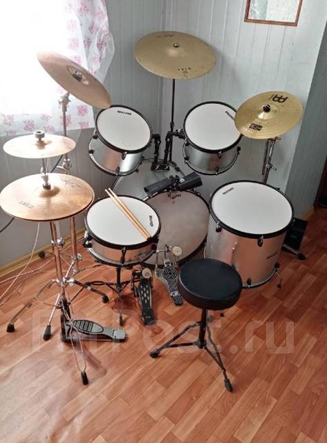 Ударная Установка, б/у, в наличии. Цена: 80 000? во Владивостоке