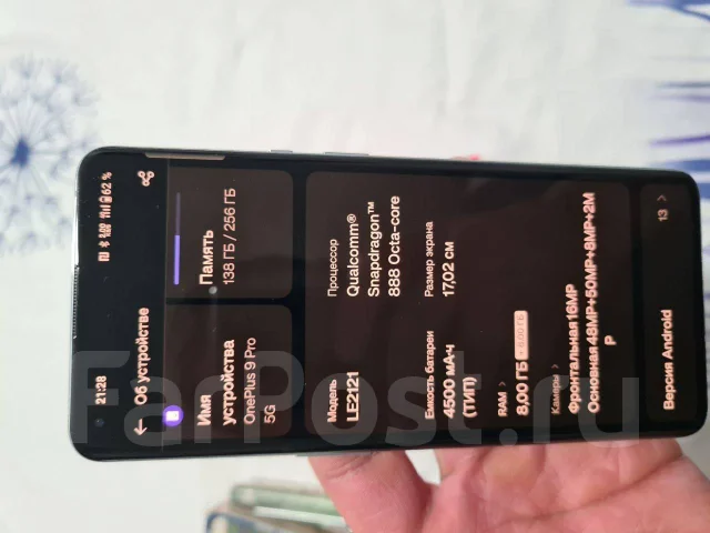 OnePlus 9 Pro. �/�, 128 �� ����