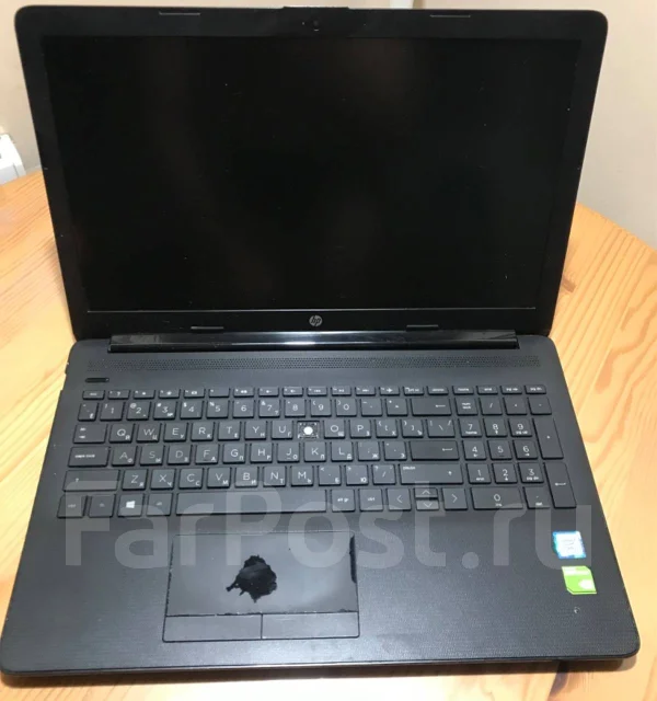 HP 15-da0191ur. 15.6", 2,3����, ��� 4 ��, ���� 256���, WiFi: 1, Bluetooth: 1, ����������� �� 8��. ����